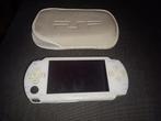 Psp 1000 blanc Rare Stock firmware 3.52 M33 avec pochette So, Consoles de jeu & Jeux vidéo, Enlèvement ou Envoi, Comme neuf, Blanc