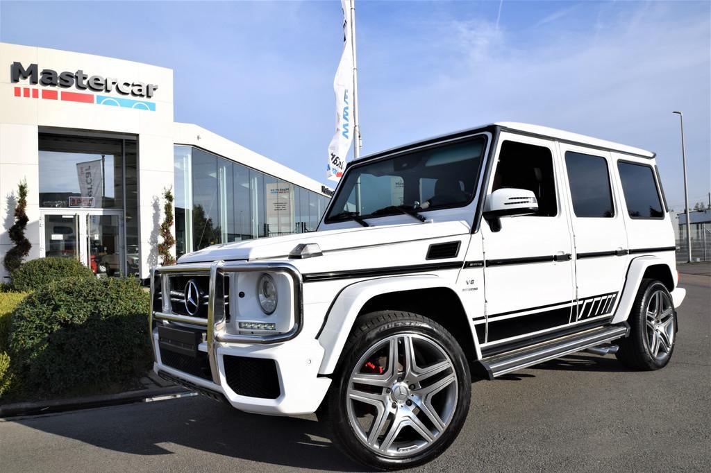 Mercedes-Benz G 500 G 63 AMG Look LICHTE VRACHT, Automaat, Gebruikt, Wit, 5 zetels