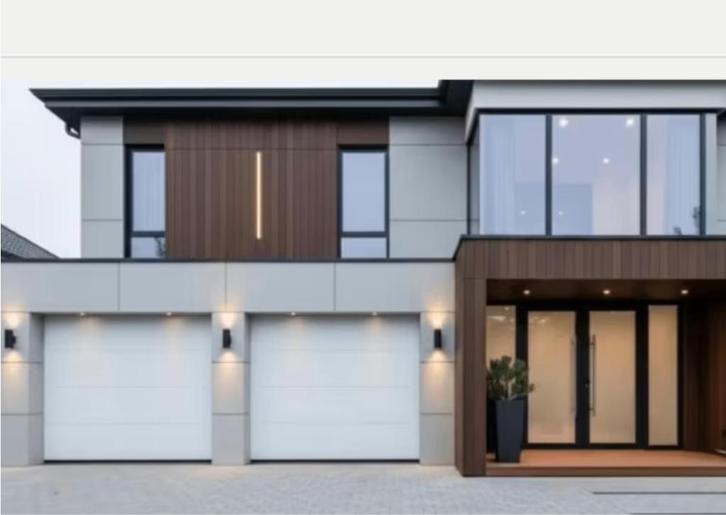 sectionale garagepoort WIT H. 200 cm B 240 cm, Bricolage & Construction, Bricolage & Rénovation Autre, Enlèvement