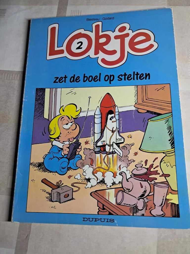 Blesteau - Lokje zet de boel op stelten, Ophalen, Blesteau