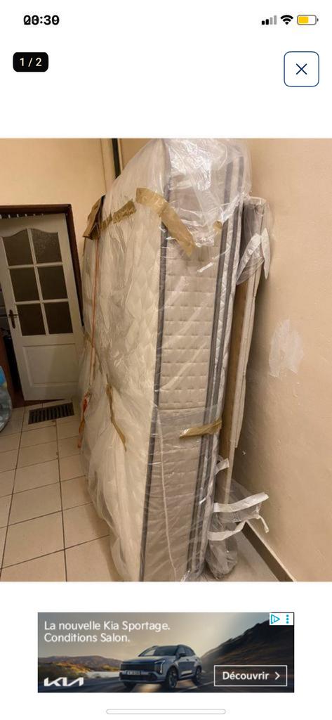 Matelas, Enlèvement, Comme neuf