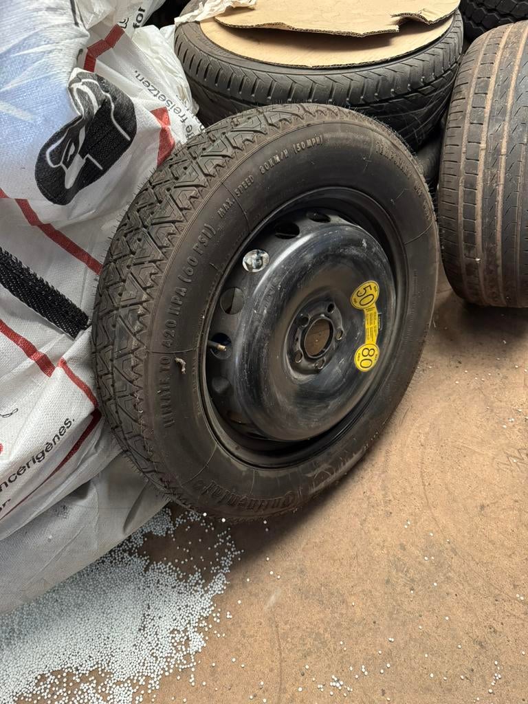 Reservewiel thuisbrenger Volvo XC90, Ophalen