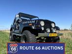 Jeep CJ-7 | 1977 | Route 66 Auctions, Jeep, Zwart, Bedrijf, Handgeschakeld