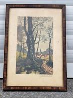 gravure village signe, Enlèvement ou Envoi