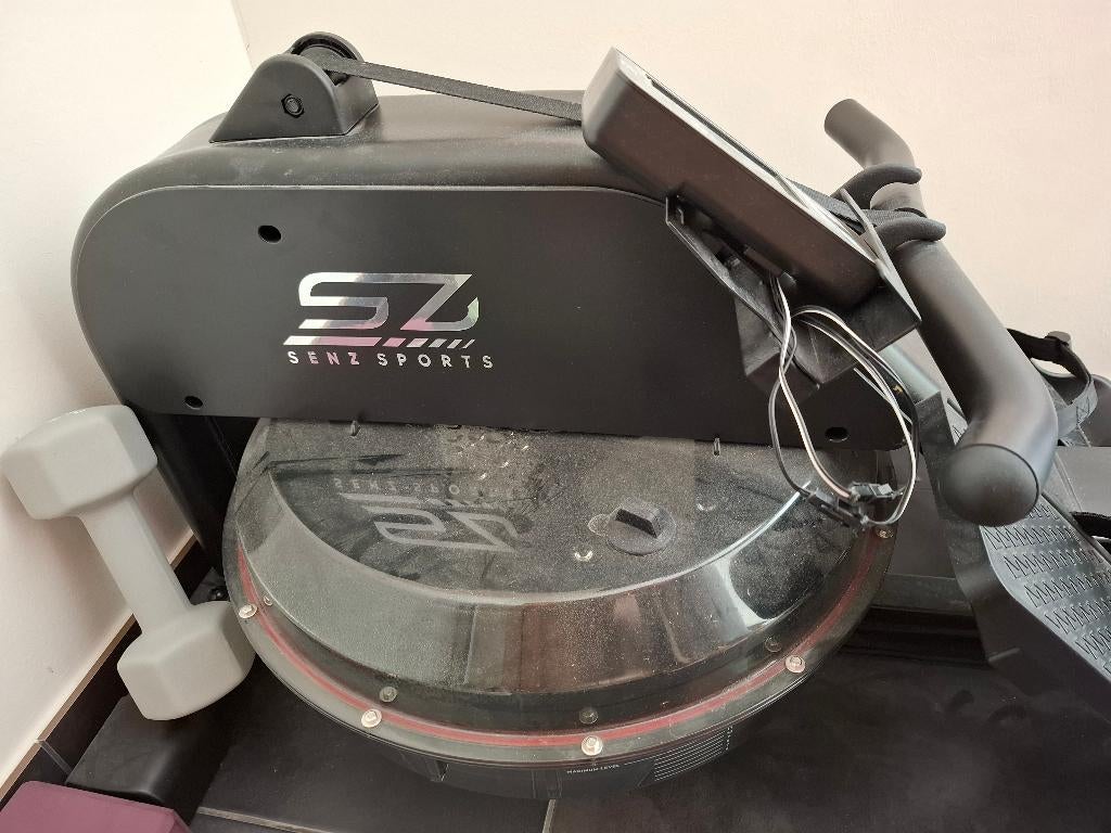 Roeimachine Senz Sports R4000 - waterweerstand - inklapbaar, Sport en Fitness, Ophalen, Zo goed als nieuw, Buik, Roeitrainer