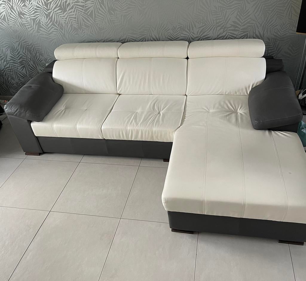 Zetel 3 zit met long chair aan, Ophalen, Zo goed als nieuw