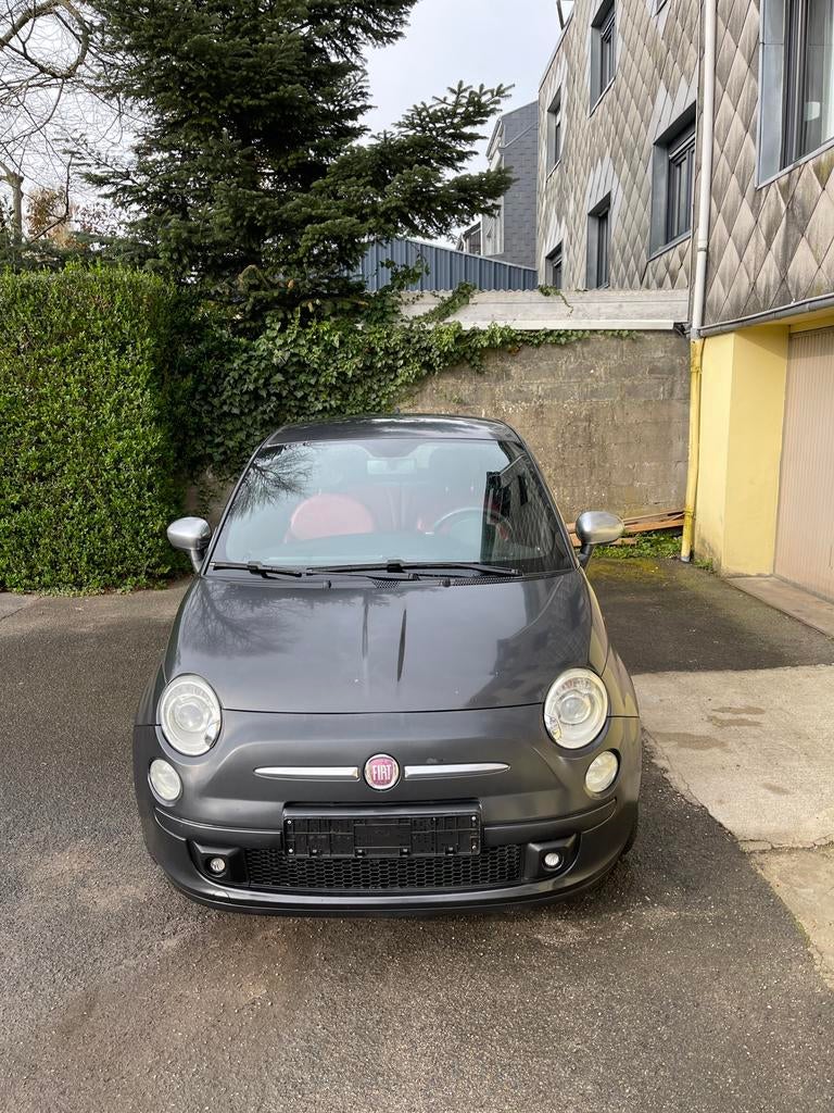 Fiat 500 Blackjack Edition | État impeccable | CT neuf, Auto's, Bluetooth, Euro 5, Zwart, Handgeschakeld