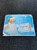 Emaille Reclamebord van Savon Cadum, Enlèvement ou Envoi, Utilisé, Panneau publicitaire