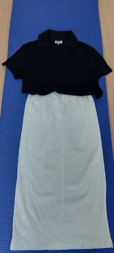 Zwangerschapssetje, Kleding | Dames, Zwangerschapskleding, Atelier maman, Ophalen, Maat 36 (S), Wit