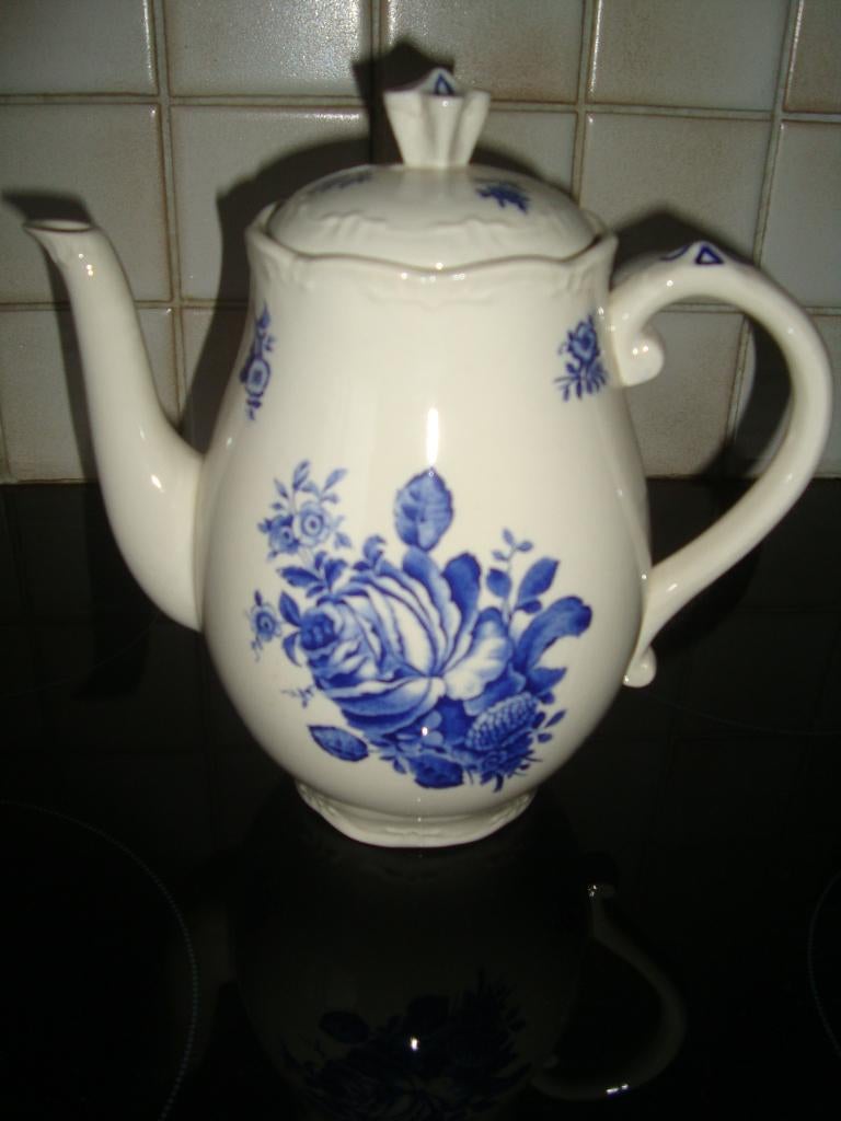 Koffiepot Boch, decor Rhodia., Antiquités & Art, Enlèvement