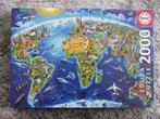 Puzzel Wereldsymbolen Educa 2000 stuks, Hobby en Vrije tijd, Ophalen of Verzenden, Meer dan 1500 stukjes, Nieuw, Legpuzzel