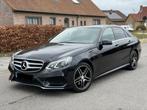 MERCEDES E220 CDI 163 PK PACK-AMG 2015, Auto's, Euro 5, Zwart, Leder, 5 deurs