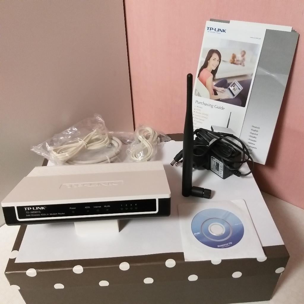 Modem Routeur TP Link  TD W 8901G (neuf), Computers en Software, Ophalen of Verzenden, Nieuw, Router met modem, TP-Link