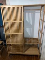 IKEA NORDKISA open kledingkast van bamboe, uitstekende staat, Ophalen, Gebruikt, 100 tot 150 cm, Bambou