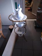 Mooi lampet set  gesigneerd delfblauw, Ophalen