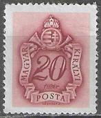 Hongarije 1934 - Yvert 148TX - Takszegel - 20 fi. (PF), Verzenden, Postfris