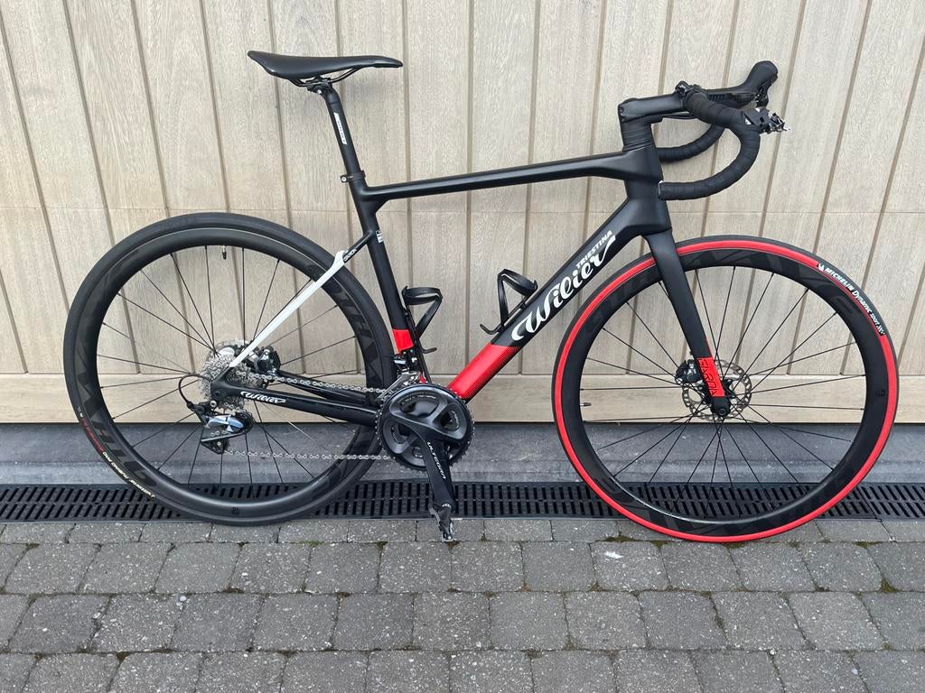 Wilier Garda Ultegra  / WIELSET 9TH WAVE AVALON 38, Ophalen, Gebruikt, Carbon