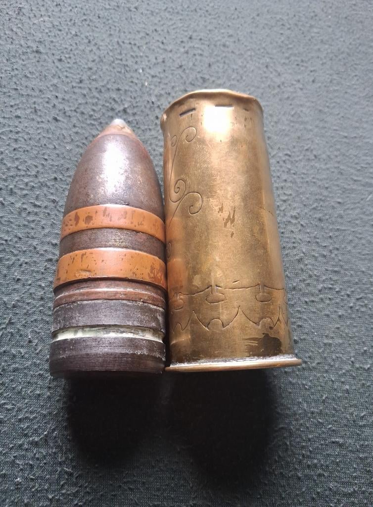 Wo1 37mm pompom Duits 1886, Verzamelen, Militaria | Algemeen, Ophalen of Verzenden