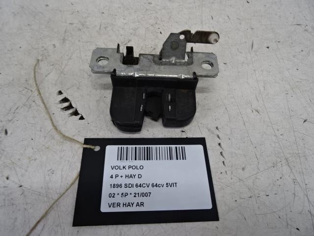 ACHTERKLEPSLOT Volkswagen Polo IV (9N1 / 2/3), Gebruikt, Volkswagen, Achterklep