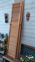 2 lange louvredeuren 1m92 x 40,8cm, Ophalen, Gebruikt, Minder dan 80 cm, Overige typen