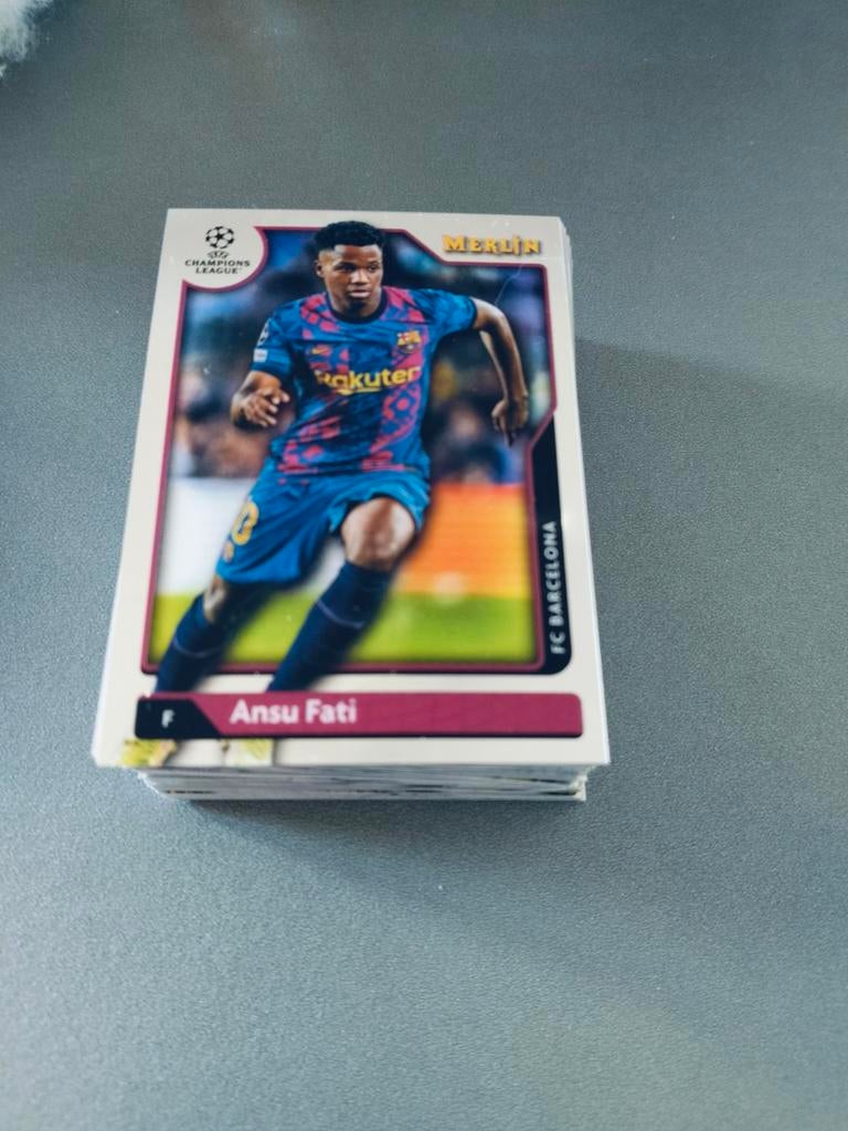 41 topps Merlin kaarten 2022, Ophalen of Verzenden