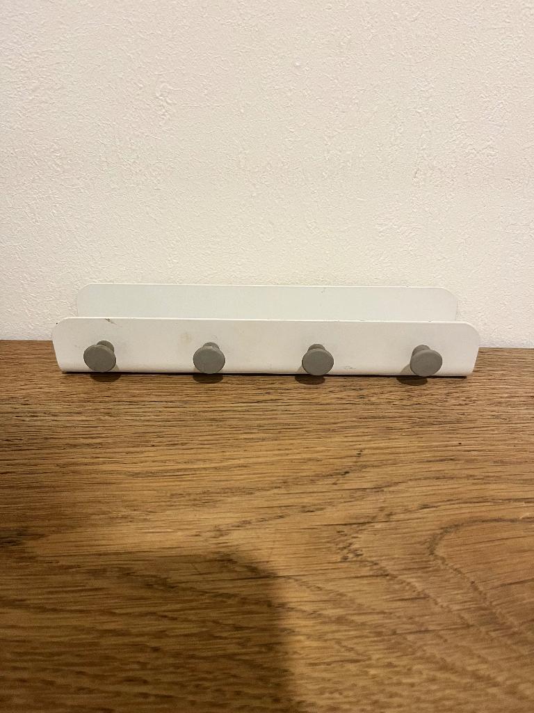 Sleutel en postkapstok, Ophalen, Metaal, 20 cm, Zo goed als nieuw