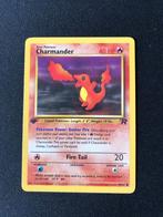 Charmander 1st edition non holo team rocket, Hobby en Vrije tijd, Verzamelkaartspellen | Pokémon, Ophalen of Verzenden, Zo goed als nieuw