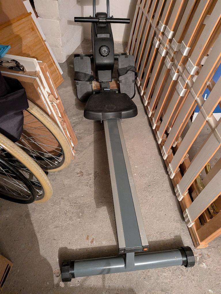 roeimachine Tunturi, Sport en Fitness, Fitnessapparatuur, Ophalen, Gebruikt, Metaal, Roeitrainer