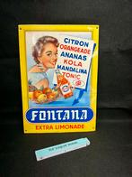 Blikken reclame, Ophalen of Verzenden, Gebruikt, Reclamebord