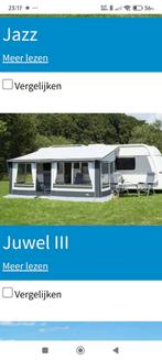 Voortent caravan merk DWT   Juwel 3 zo goed als nieuw !!, Caravans en Kamperen, Ophalen