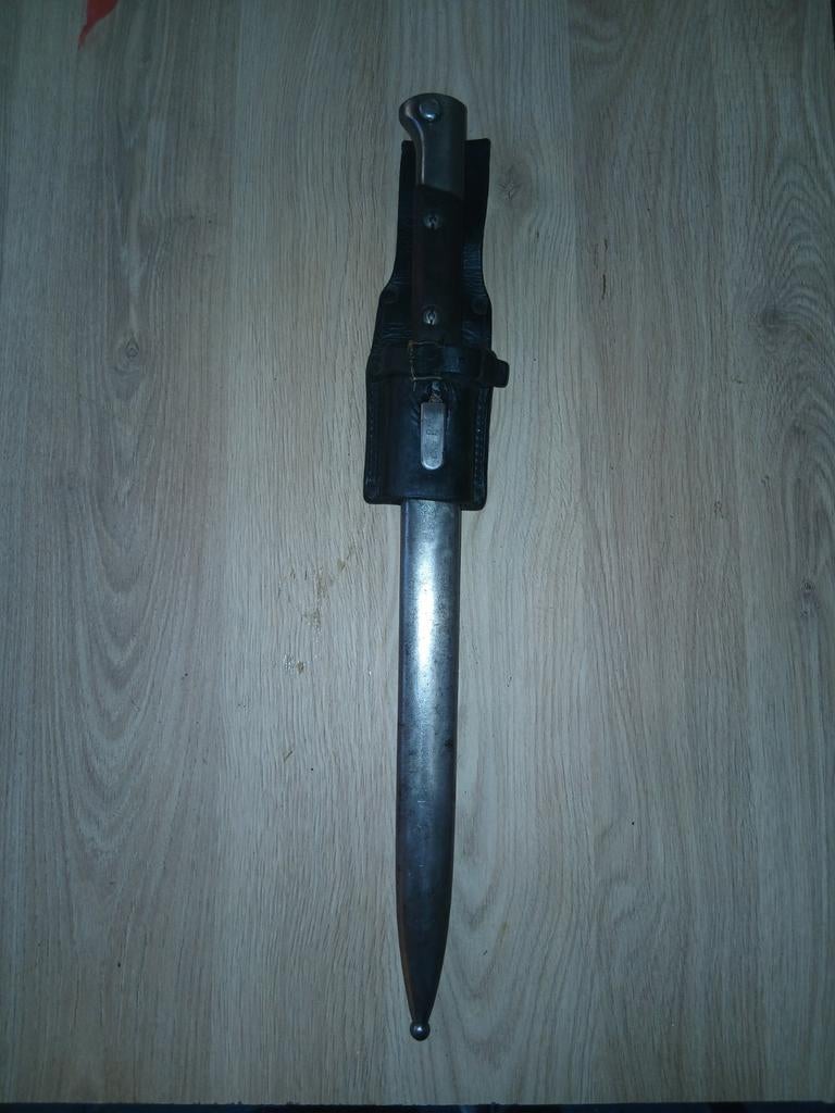 Baïonnette Mauser CSZ, Enlèvement