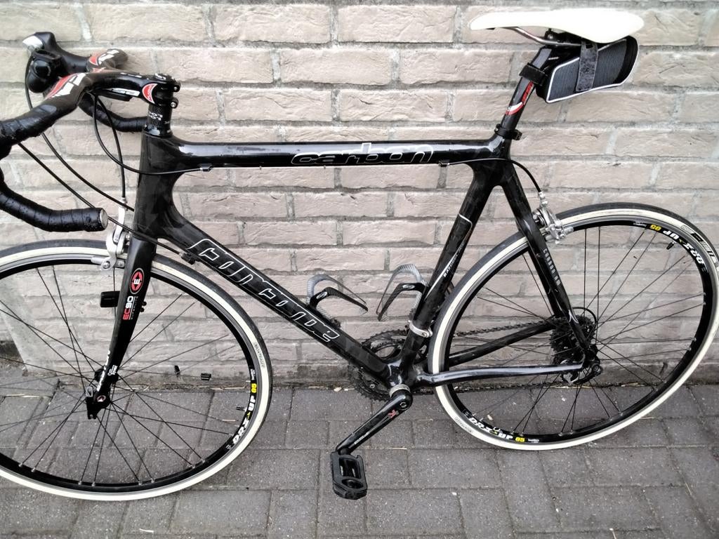 Koersfiets, Ophalen, Carbon