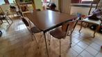 tafel en stoelen formica, Ophalen