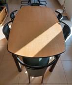 Table de cuisine extensible avec 6 chaises, 150 à 200 cm, Cinq personnes ou plus, Enlèvement, Utilisé