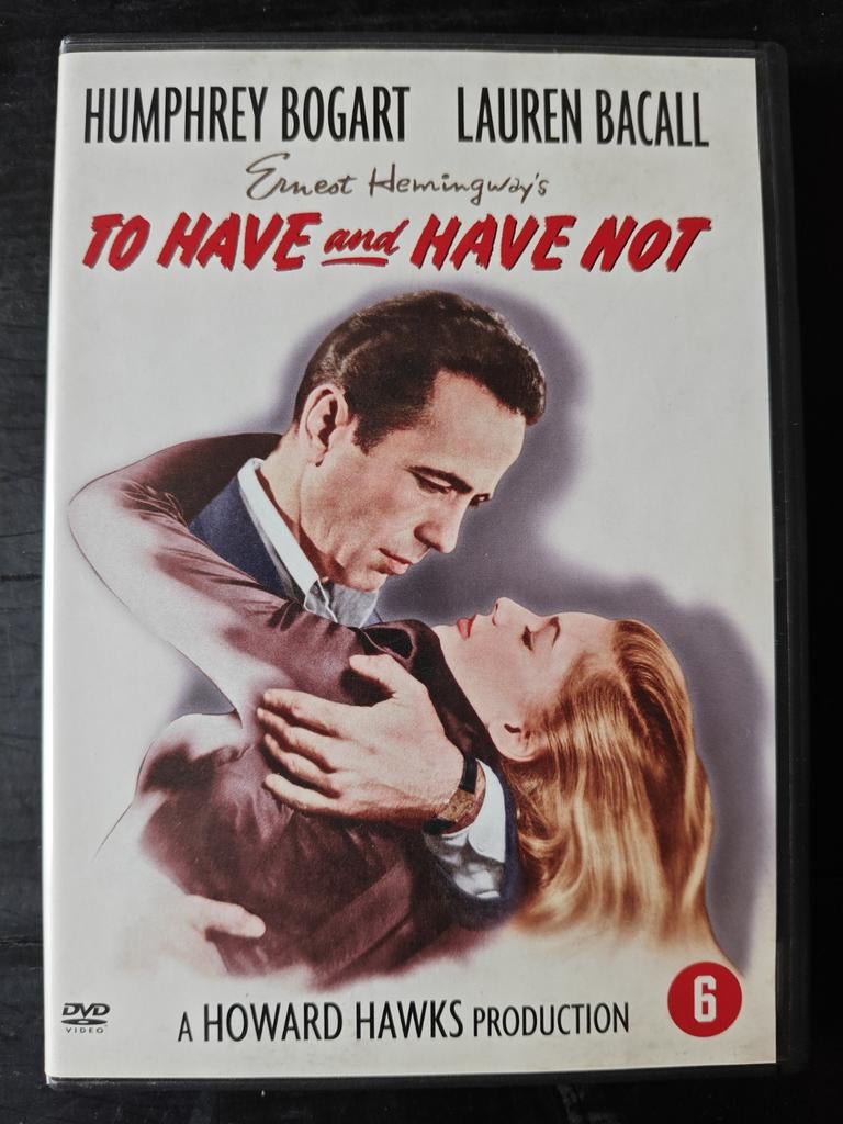 To Have and Have NOT (met Humphrey Bogart), CD & DVD, DVD | Drame, À partir de 6 ans, Enlèvement ou Envoi, Utilisé, Drame
