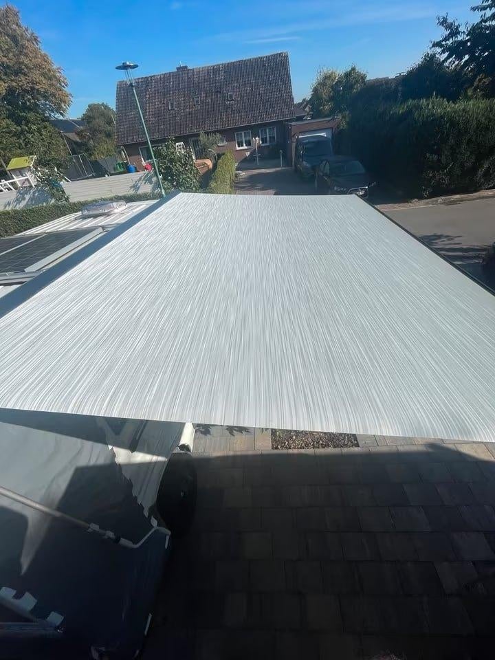 Auvent Thule Omnistore 6300 de 375 cm, Caravanes & Camping, Auvents, Comme neuf, Thule, Enlèvement ou Envoi