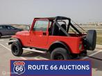 Jeep CJ-7 | 1986 | Route 66 Auctions, Jeep, Zwart, Bedrijf, Handgeschakeld