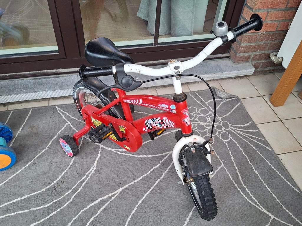 Kinderfiets met zijwielen, Enlèvement