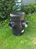 pvc putje met uitgangen en geurafsnijder, Doe-het-zelf en Bouw, Buizen en Afvoer, Ophalen, Nieuw, PVC