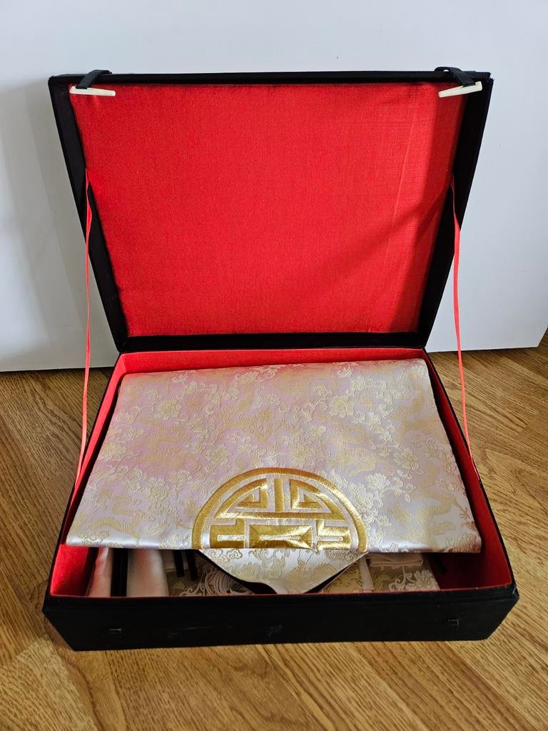 Set de table chinois vintage 6 personnes, Enlèvement, Neuf, Assiette