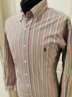 Chemise Ralph Lauren — rayée multicolore taille L, Tour de cou 41/42 (L), Enlèvement ou Envoi, Autres couleurs, Comme neuf