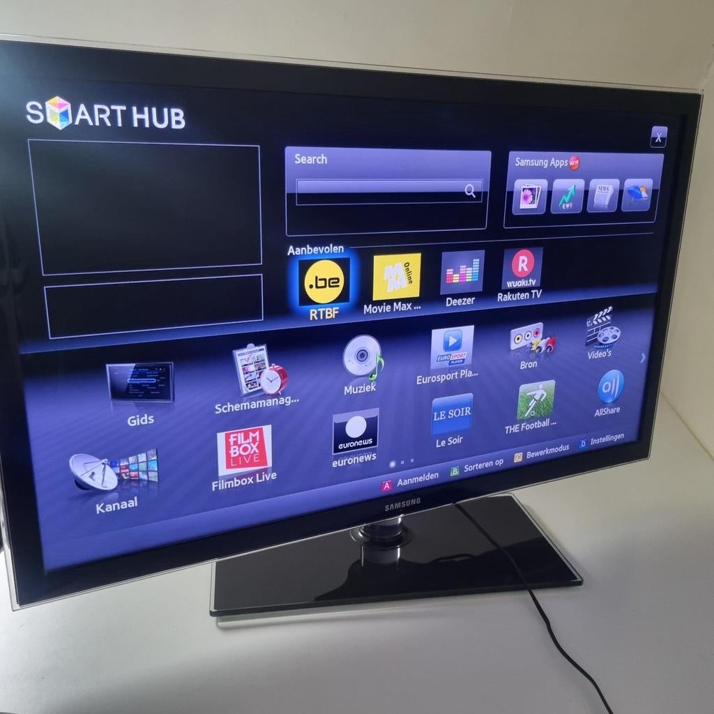 Samsung smart tv, Ophalen