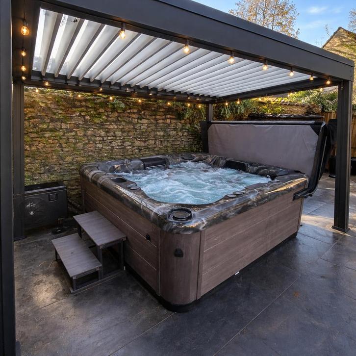 Korting - €3899 ✅promo 💥Jacuzzi 5 plaatsen unieke massage, Tuin en Terras, Gras en Kunstgras, Nieuw, Ophalen