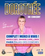 Dorothee PARIS 05/04/2026 - 3 places, Tickets & Billets, Trois personnes ou plus