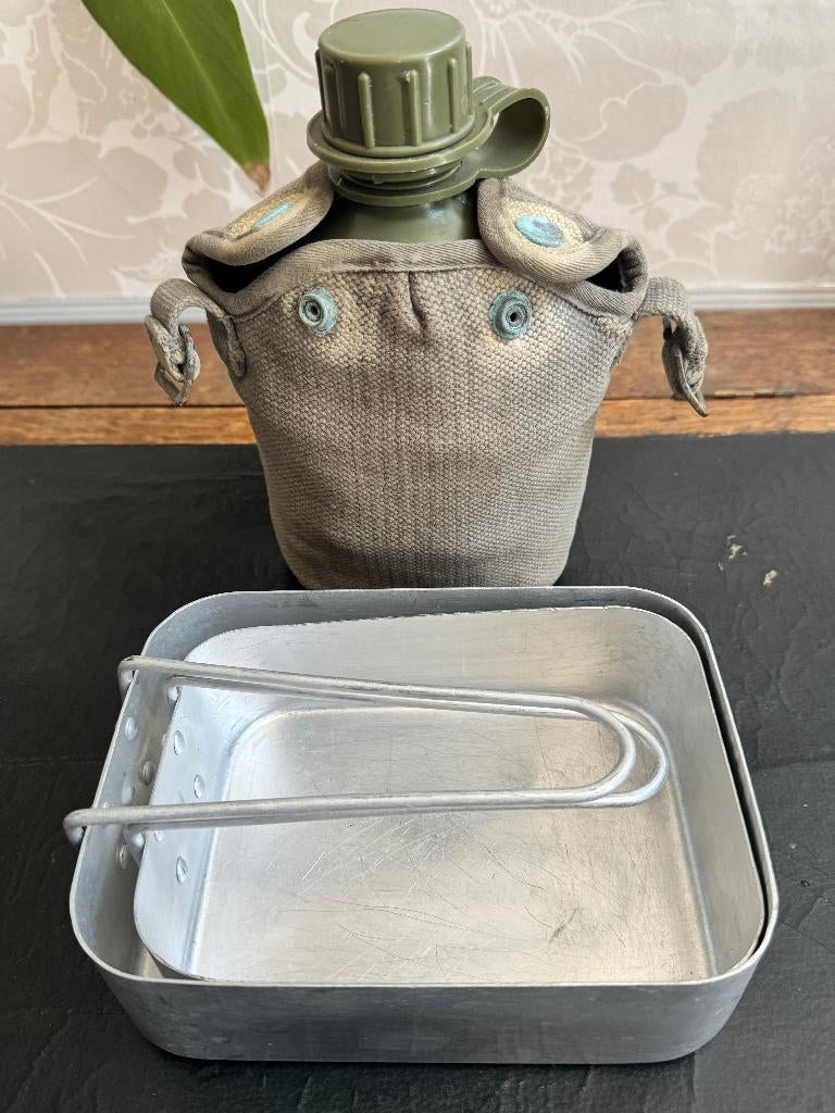 Gamellen Drinkbeker en Hoes - ABL Belgisch Leger 1985, Enlèvement ou Envoi, Armée de terre, Autres types