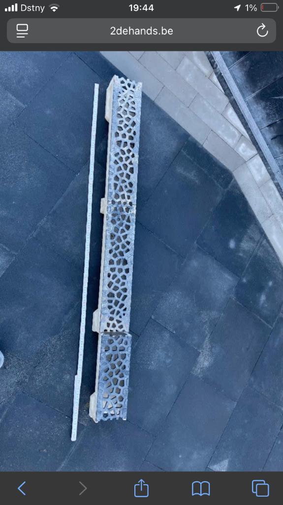 Aco Euroline voronoi afvoergoot, Tuin en Terras, Ophalen, Nieuw