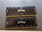 Kingston 2 x 16 Go, 3600 MHz, c16, Informatique & Logiciels, Mémoire RAM, 32 GB, Enlèvement ou Envoi, DDR4, Comme neuf