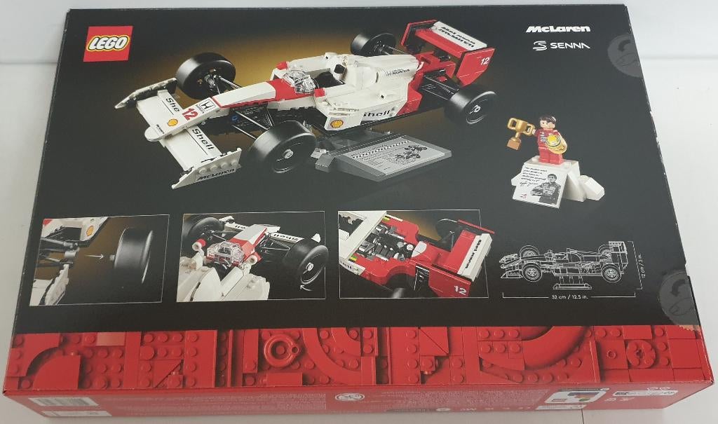 Lego 10330 McLaren MP4/4 et Ayrton Senna - Icons, Complet, Enlèvement ou Envoi, Lego, Ensemble complet