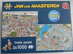8 dozen Puzzels Jan van Haasteren 2 x 1000 stukjes, Enlèvement, 500 à 1500 pièces, Comme neuf, Puzzle