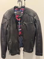 Leren Jas Mustang LARGE (niet gedragen), Kleding | Heren, Maat 52/54 (L), Zwart, Nieuw, Ophalen of Verzenden